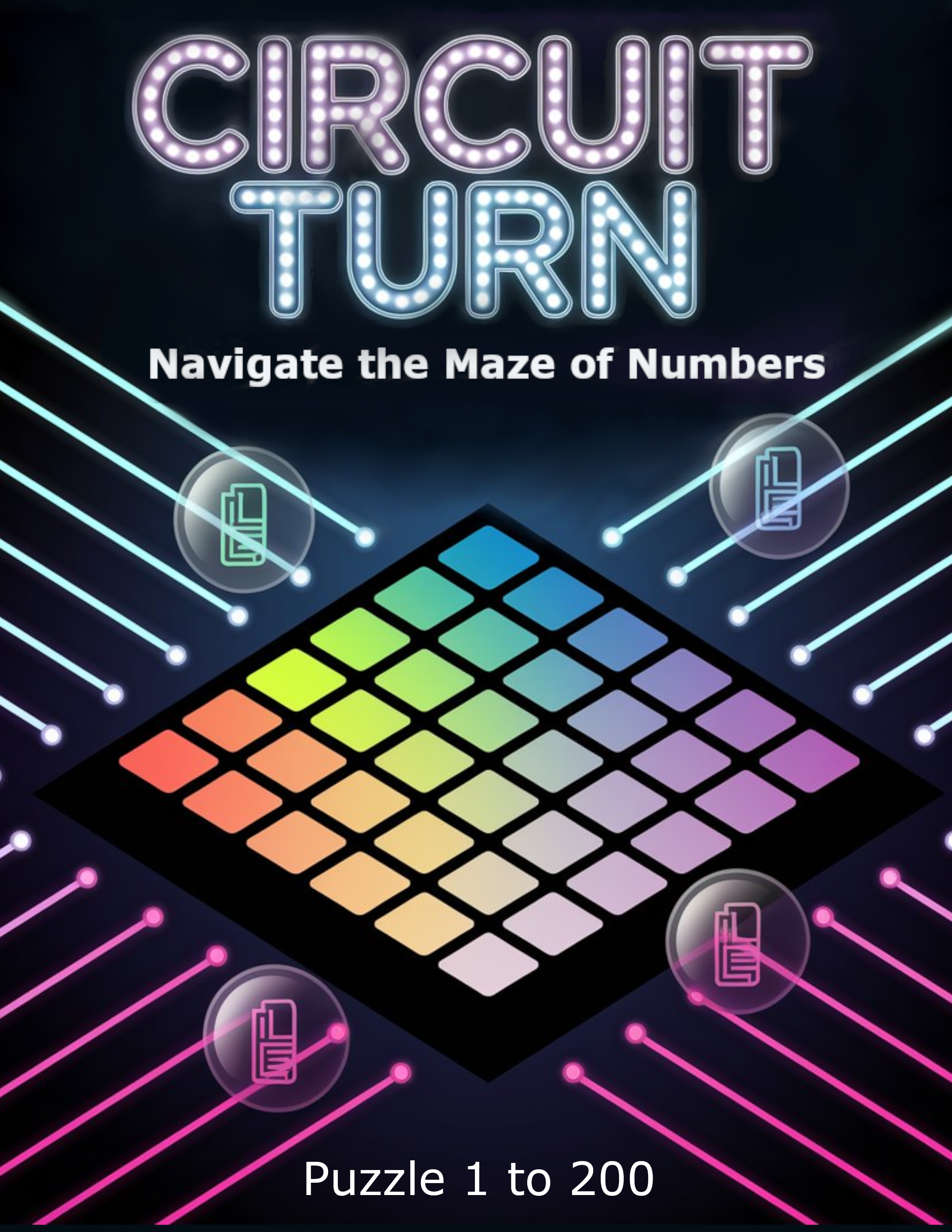 200 Puzzle Circuit Turn Book Cover